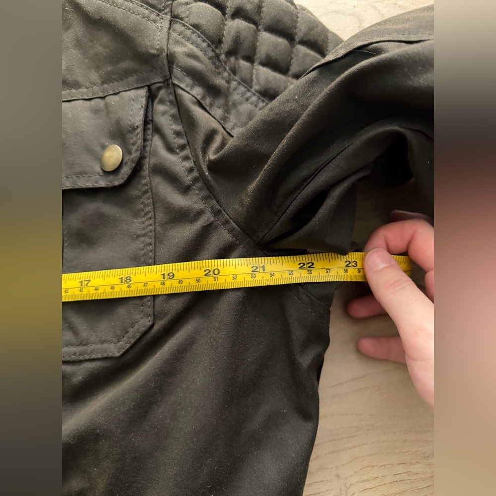 Iron & Resin Scrambler Jacket- Dark Olive Moto Jacket - Picture 9 of 11